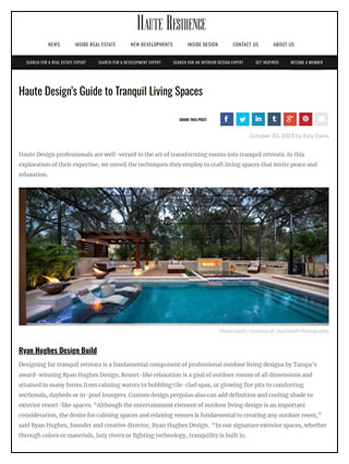 Click here for Haute Design’s Guide to Tranquil Living Spaces (pdf)