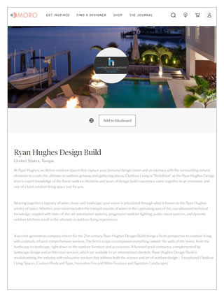 Click here to view Ryan Hughes Design Build Amarula Sun & Big Time featured on MORO website October 2020