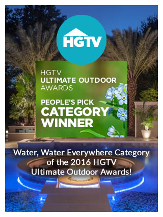Ryan Hughes Design Build HGTV Ultimate Outdoor Awards Winner