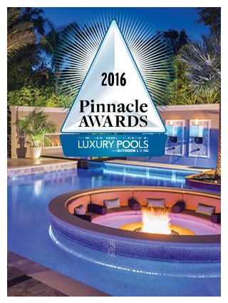 Ryan Hughes Design Build Luxury Pools Pinnacle Awards 2016