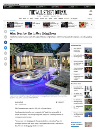 Ryan Hughes Design Build Wall Street Journal/ Mansion Global May 2018