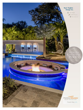 Ryan Hughes Design Build has been awarded one of Pebble Technology's 2015 World's Greatest Pools (WGP) winners