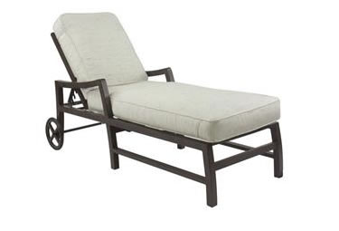 Enzo Cushioned Chaise Lounge