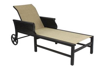 English Garden Sling Chaise Lounge